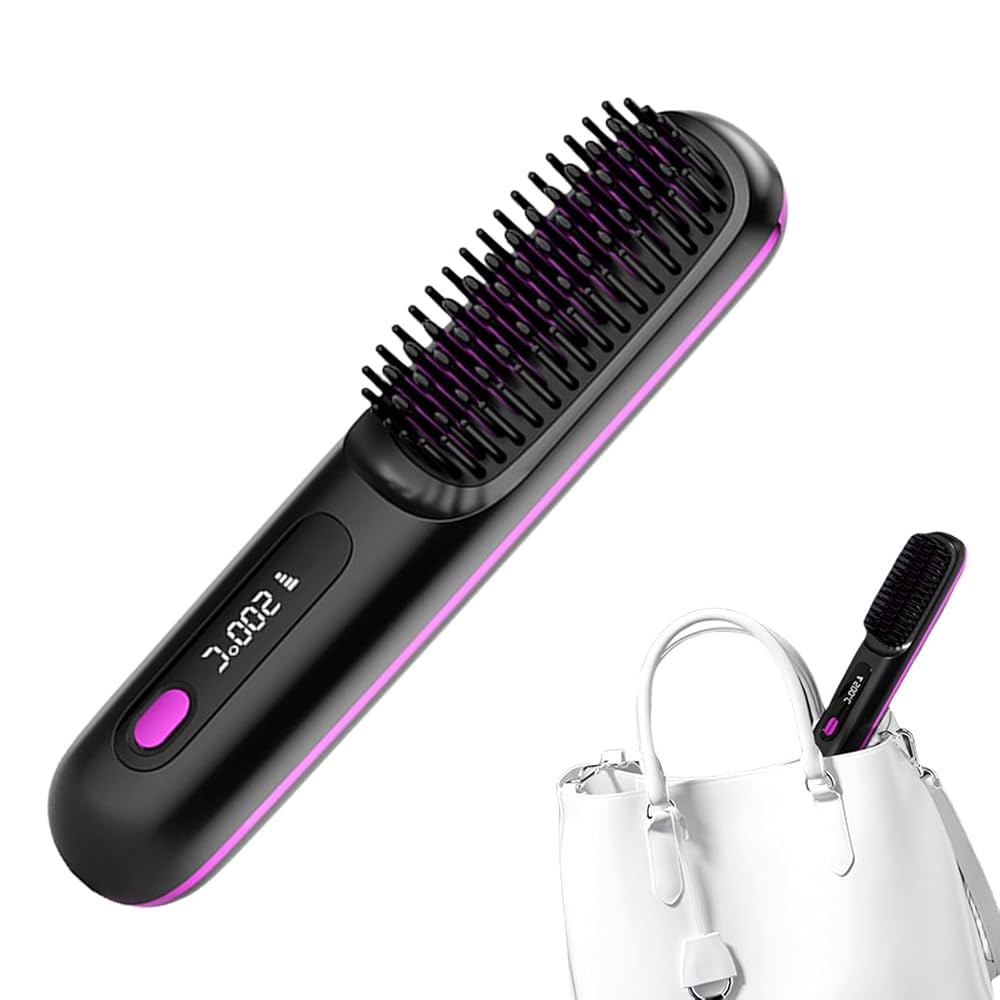 Veloura™ – Rechargeable Heated Straightening Brush
