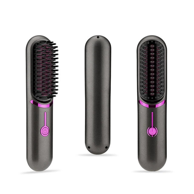 Veloura™ – Rechargeable Heated Straightening Brush