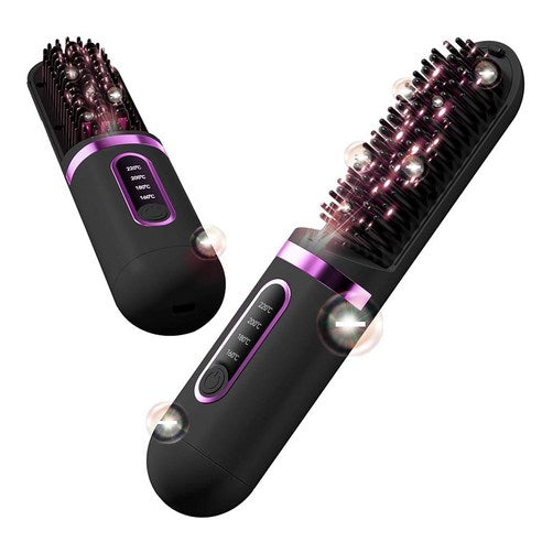 Veloura™ – Rechargeable Heated Straightening Brush